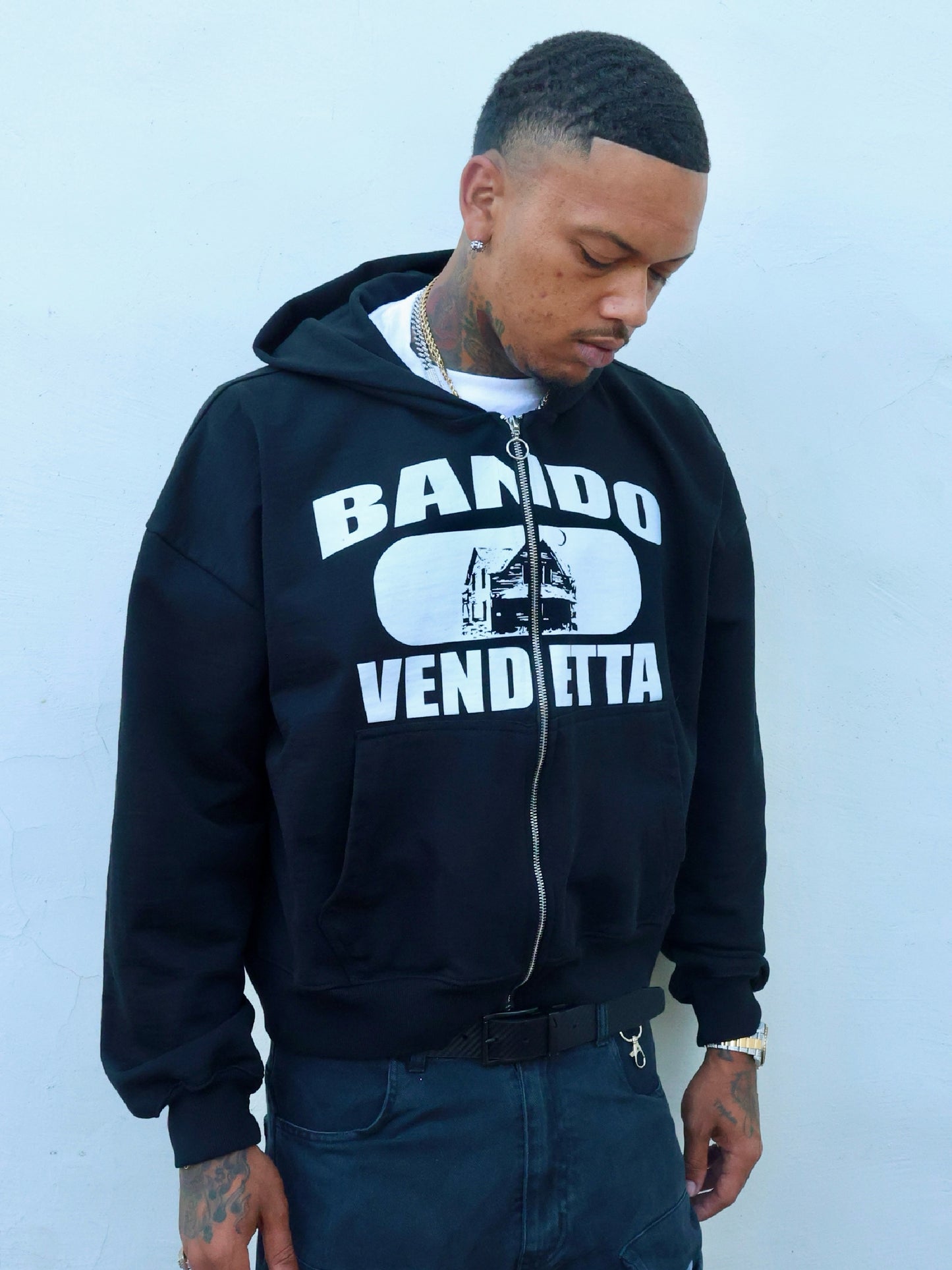 CLASSIC ZIP UP ( BLACK )