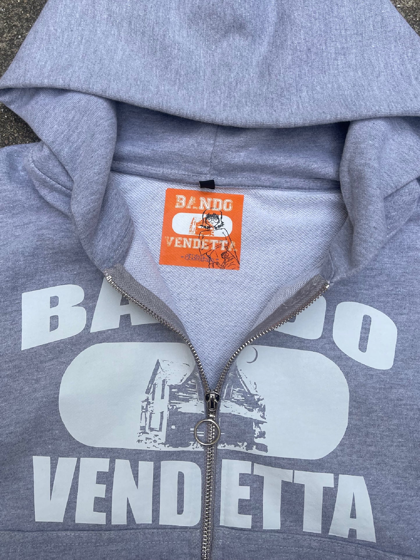 CLASSIC ZIP UP ( GREY )